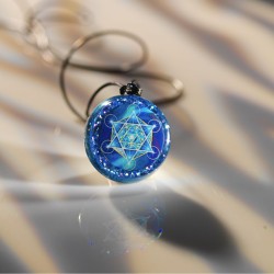 Pendentif générateur d’Orgone "Protection Céleste"