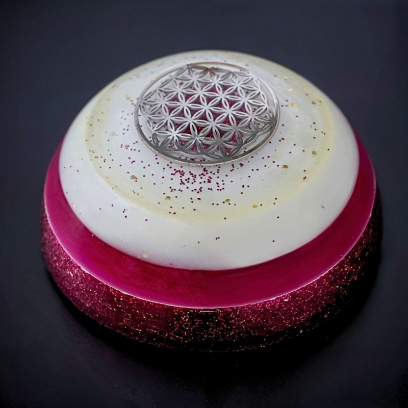 dome-aurique-orgonite-artisanale-fleur-de-vie