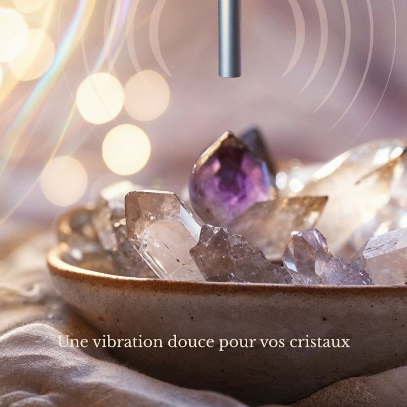 Vibration de l’harmoniseur 432 Hz utilisée avec des cristaux