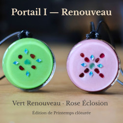 Pendentif Orgonite Portail I — Renouveau