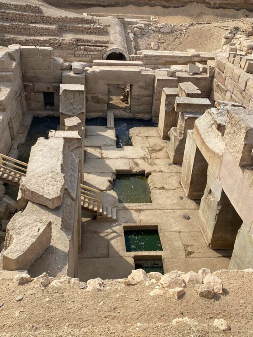 Osireion à Abydos en Égypte ancienne Osireion à Abydos en Égypte ancienne